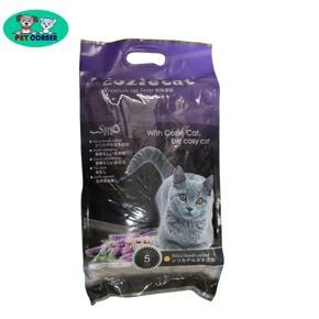 Cozie Cat Premium Cat Litter With Lavender Flavor 5 Litter