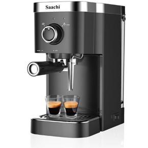 Saachi NL-COF-7061-BK 3-in-1 Coffee Maker with 20 Bar Pressure Pump