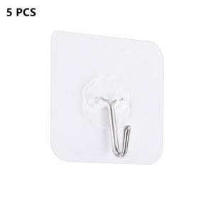 1/3/5/10/20/30 Pcs Transparent Strong Self Adhesive Door Wall Hangers Hooks Suction Heavy Load Rack Cup Sucker for Kitchen Bathroom