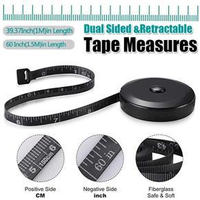 DASI 150cm Dual Sided Retractable Tape Measure Durable Measuring Tape Ruler Measure for Tailor, Sewing, Handcraft, Body Measurements