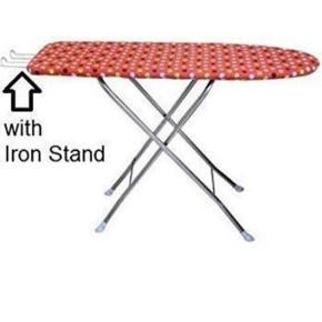 TruGood Folding Ironing Board Iron Table with PRESS Stand - XL