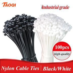 Nylon Cable Zip Tie Size 4 Cable Organizer Cable Management inch 100 pcs