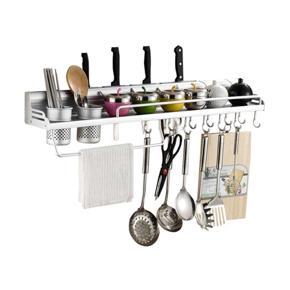 Aluminum Kitchen Rack  Silver