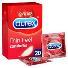 NEw Durex Condoms Thin Feel (3'ps) Pack