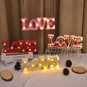 LED LOVE Light Wedding Decoration Mothers Day Gift Bride To Be Decoration Party Wedding Decor Bridesmaid Gift Party Supplies