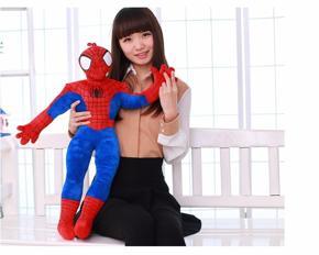 82 cm New The Avengers Spiderman Plush Toy High Quality Spider Man Doll Stuffed Toys Kids Brinquedo Gift
