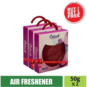 Odonil Natural Air Freshener Block Mystic Rose - 50g Hanger Model (Buy 2 Get 1 Free)
