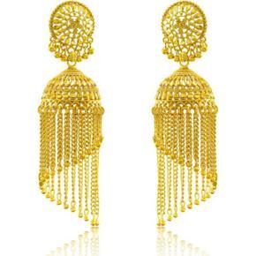 Traditional Gold Plated Jhumka/Earrings for Women