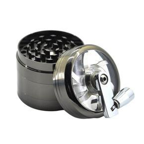 Crank Hand Spice Grinder 2.16 Inch Black,for Nutrients, Herbs