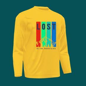 Lost Yellow long Sleeve T-Shirt