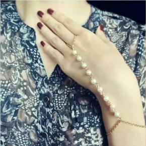 Fashion Jewelry Pearl Multi Chain Bracelets & Bangles For Women Gift