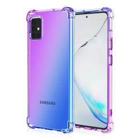 +Samsung A53 5G anti-fall mobile phone case A73 gradient A23 165 mobile phone case A13 suitable for A03 protective case