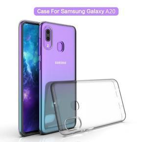 Soft Silicon Transparent Case Back Cover FOR Samsung Galaxy A20/A30