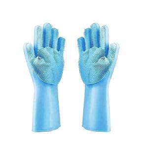 High Quality Silicone Dish Washing Kitchen Hand Gloves