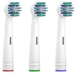 Equate easyflex flossing replacement toothbrush heads, 3 count