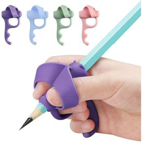 Pencil Grips for Kids Handwriting Ergonomic 5 Fingers Pencil Grippers Posture Correction Writing Aid Grips for Toddler Preschoolers Students,Pencil Grips for Kids,School Kindergarten Supplies