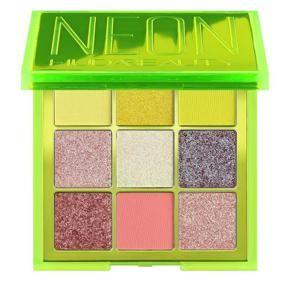Huda Beauty Pressed Pigmented Mini Eyeshadow Palette- Neon Green Obsession