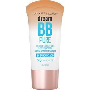 Maybelline Dream Pure BB Cream 8-in-1 Skin Perfector, Deep, 1 fl oz