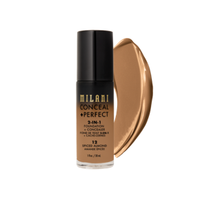 Milani Conceal+ Perfect 2 in 1 Foundation- Spiced Almond