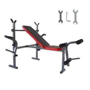 Intbuying Indoor Easy Adjustable Foldable Home gym weight exercise bench muscles fitness 053016