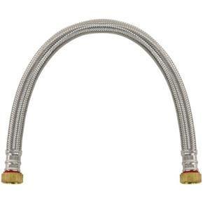 Certified Appliance Accessories WH24SS Braided Stainless Steel Water Heater Connector, 2ft