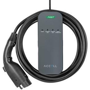 ACCELL P-120240V.USA-001 Dual-Voltage AxFAST Portable Electric Vehicle Charger (EVSE) Level 2