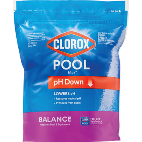 Clorox Pool&Spa pH Down for Reducing pH Levels in Swimming Pools, 5 lb Bag