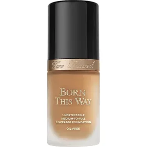 Too Faced Born this Way Oil Free Undetectable Medium to Full Coverage Foundation- Praline