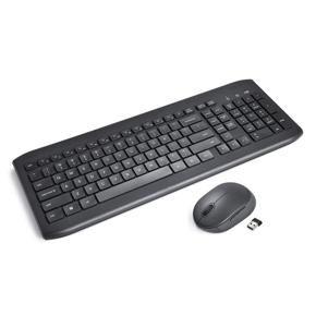 onn. Wireless Keyboard and Mouse Combo, Fullsize Keyboard and 5-Button mouse