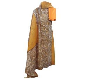 Batik Cotton 3 Pieces Dress Set - CSS 15 A