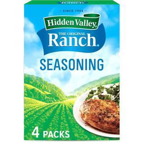 Hidden Valley Original Ranch Salad Dressing & Seasoning Mix, Gluten Free, Keto-Friendly - 4 Packets