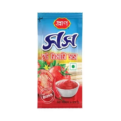 Pran Hot Tomato Sauce Mini 8 gm